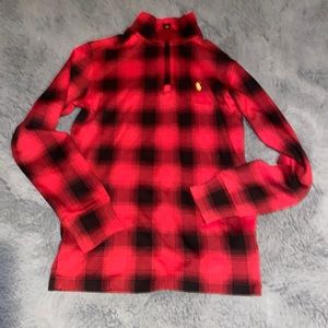 Polo Ralph Lauren boys checked interlock pullover